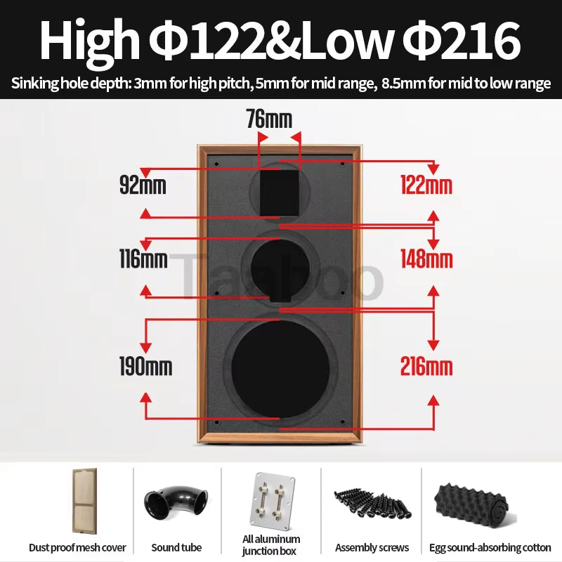 8 Inch Three-Way Labyrinth 